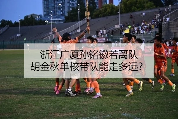 浙江广厦孙铭徽若离队 胡金秋单核带队能走多远？